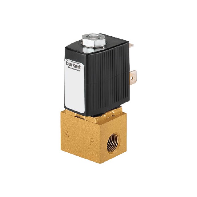 德国burkert 2位2通直动式常闭电磁阀 163491